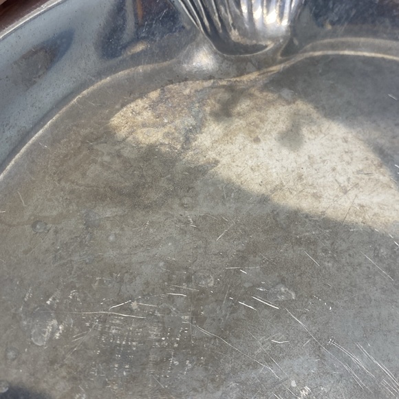 RWP The Wilton Co Armetale Shell Handled Tray Platter - Picture 15 of 15